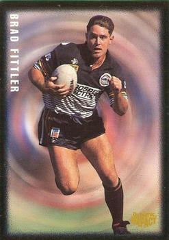 1994 Dynamic Impact ARL Footy Works #8 Brad Fittler Front